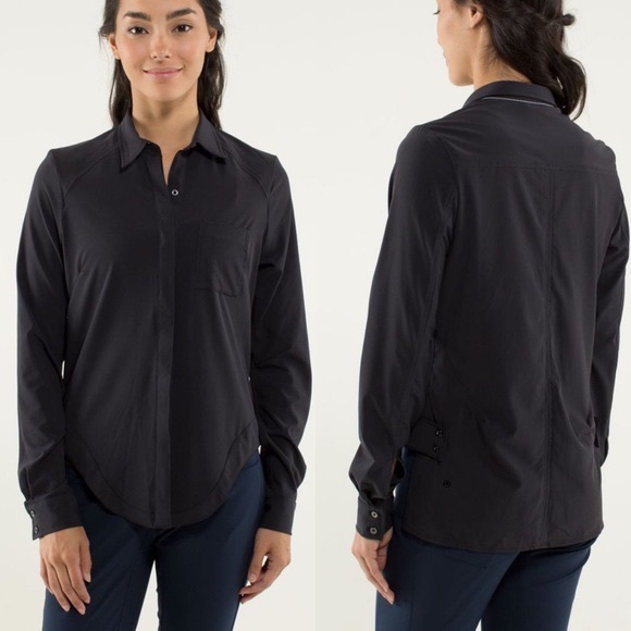 Lululemon Urbanite Button Down Shirt - Picture 2 of 8